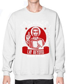 Your blessings lay beyond your fear1691# - general career- Sweatshirt - Crew