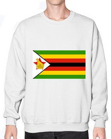 Zimbabwe 2161# - world flags- Sweatshirt - Crew