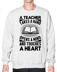 a teacher 2# - teacher- Sweatshirt - Crew