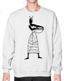 africanlady 87# - black girls or women- Sweatshirt - Crew