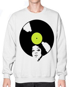 afrovinyl 63# - black girls or women- Sweatshirt - Crew