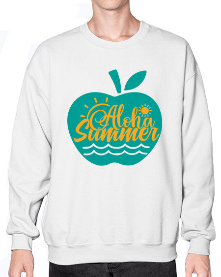 aloha summer Style 110# - summer- Sweatshirt - Crew