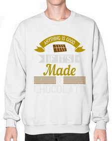 anything is good if its made of chocolate 29# - cooking- Sweatshirt - Crew