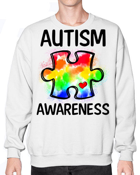 autism awareness - autism- Sweatshirt - Crew