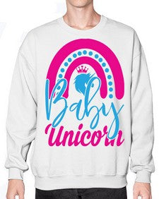 baby unicorn 13# - unicorn- Sweatshirt - Crew