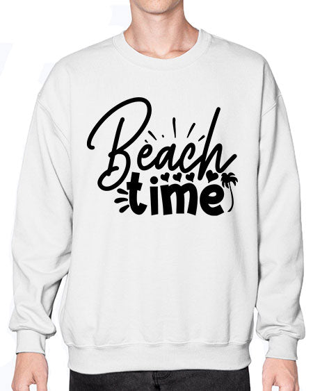 beach time Style 108# - summer- Sweatshirt - Crew