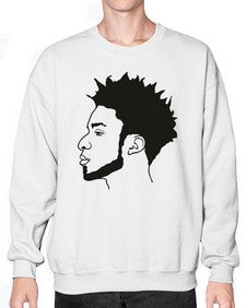 beardman 43# - black boys or men- Sweatshirt - Crew