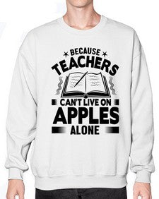 because teacher 19# - teacher- Sweatshirt - Crew