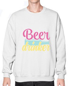 beer drinker 47# - beer- Sweatshirt - Crew