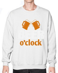 beer oclock 661# - beer- Sweatshirt - Crew