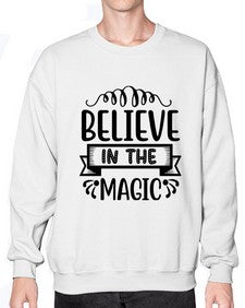 believe in the magic 52# - unicorn- Sweatshirt - Crew