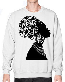 black women - queen 52# - black girls or women- Sweatshirt - Crew