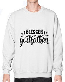 blessed godfather 101# - god parent- Sweatshirt - Crew
