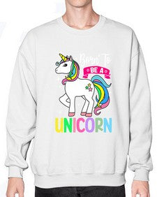 born to be a unicorn 72# - unicorn- Sweatshirt - Crew