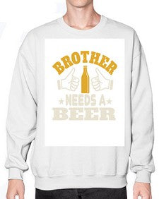camping and beer thats why i am here 712# - beer- Sweatshirt - Crew