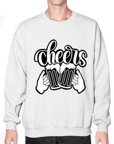 cheers 722# - beer- Sweatshirt - Crew