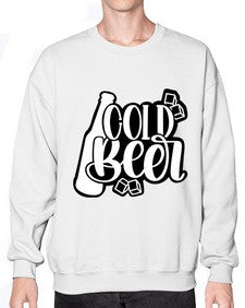 cold beer 871# - beer- Sweatshirt - Crew