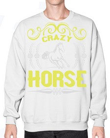 crazy horse Style 9# - horse- Sweatshirt - Crew