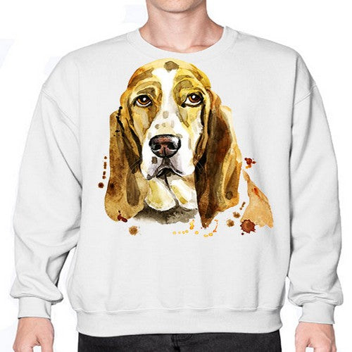 dog 107# - dogs- Sweatshirt - Crew