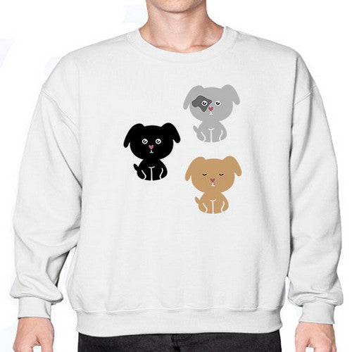 dogs 137# - dogs- Sweatshirt - Crew