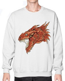 dragon 184# - dragon- Sweatshirt - Crew