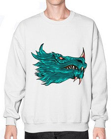 dragon 186# - dragon- Sweatshirt - Crew
