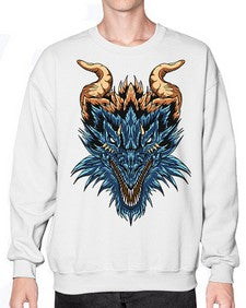 dragon 189# - dragon- Sweatshirt - Crew