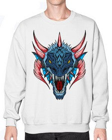 dragon 193# - dragon- Sweatshirt - Crew