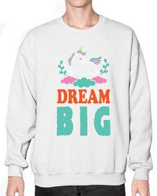 dream big 102# - unicorn- Sweatshirt - Crew
