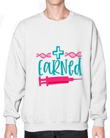 earned Style 733# - nurse- Sweatshirt - Crew