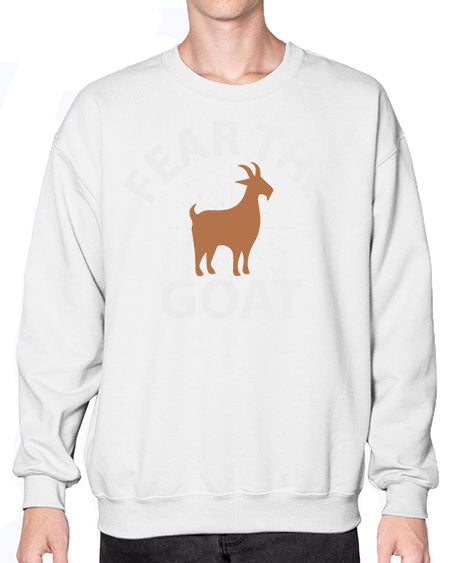 fear the goat Style 4# - goat- Sweatshirt - Crew