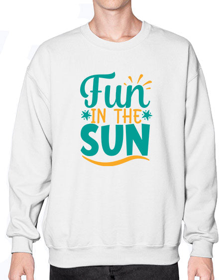 fun in the sun Style 103# - summer- Sweatshirt - Crew