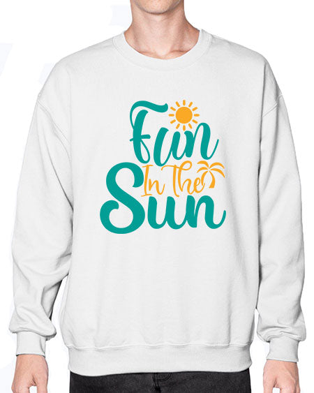 fun in the sun Style 104# - summer- Sweatshirt - Crew