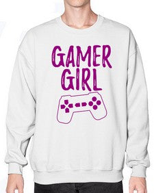 gamer girl 87# - video games- Sweatshirt - Crew