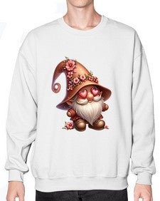 gnome with butterfly 15# - gnome- Sweatshirt - Crew