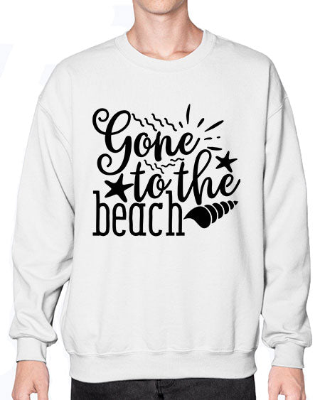 gone to the beach Style 100# - summer- Sweatshirt - Crew