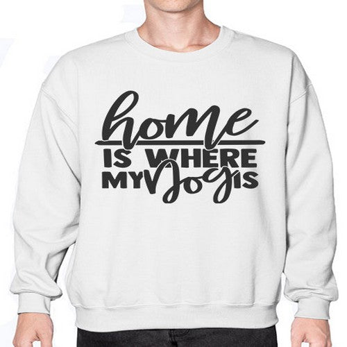 homeiswheremydogis 156# - dogs- Sweatshirt - Crew