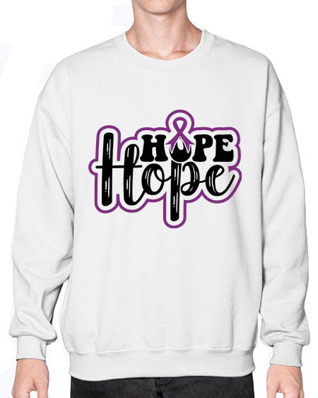 hope 164# - alzheimers- Sweatshirt - Crew