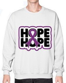 hope 165# - alzheimers- Sweatshirt - Crew