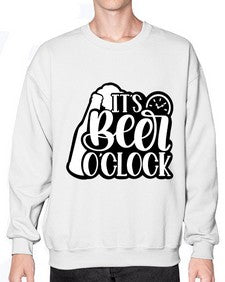 its beer oclock 1227# - beer- Sweatshirt - Crew