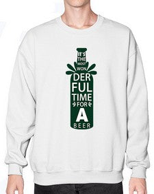 its the most wonderful 1241# - beer- Sweatshirt - Crew