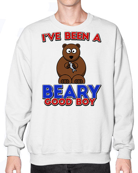 ive been a beary good boy 153# - bears - animals- Sweatshirt - Crew