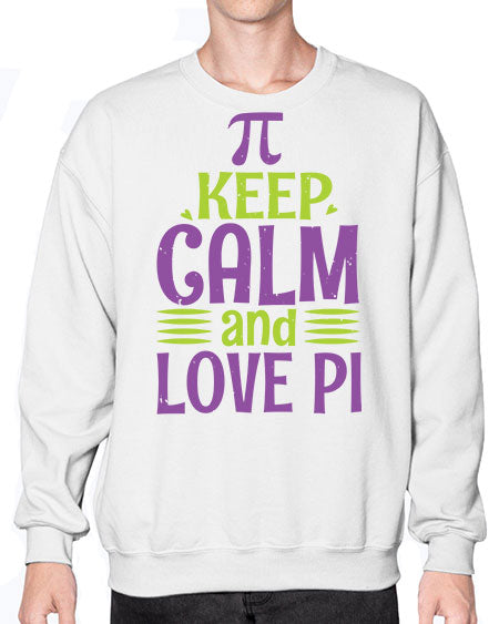 keep calm and love pi 27# - pi- Sweatshirt - Crew