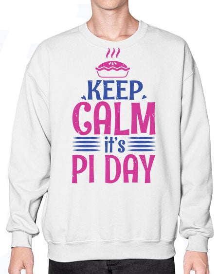 keep calm its pi day 28# - pi- Sweatshirt - Crew
