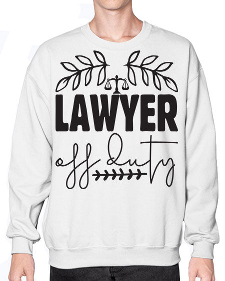 lawyer off duty 1041# - lawyer- Sweatshirt - Crew