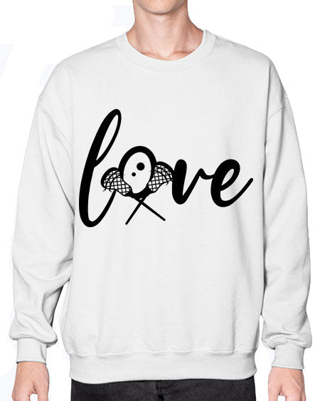 love 4# - lacrosse- Sweatshirt - Crew