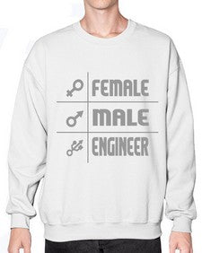 male female engineer 1084# - engineer- Sweatshirt - Crew