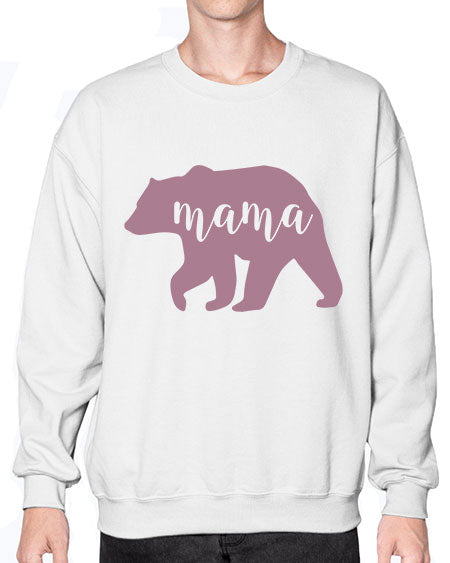 mama bear 175# - bears - animals- Sweatshirt - Crew