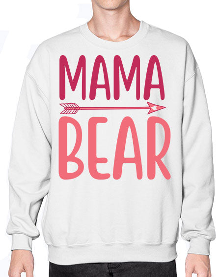 mama bear 181# - bears - animals- Sweatshirt - Crew