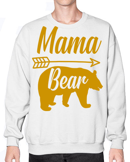mama bear 185# - bears - animals- Sweatshirt - Crew